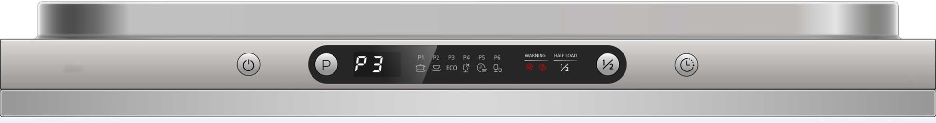 WOLKENSTEIN WGSP14-6DFI Einbau-Geschirrspüler vollintegriert | 60 cm | 6 Programme | 14 Gedecke | Energieeffizienzklasse D | Startzeitvorwahl | Halbe Beladung Funktion