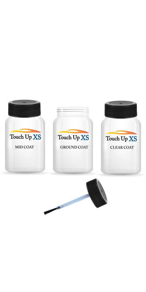 TouchupXS-Perfect Match For Ram Mini Cargo Van PEL Inferno Red 1oz Basecoat and Clearcoat With E-Z Dabber