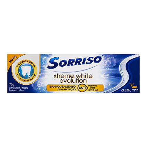 Creme Dental Sorriso Xtreme White Evolution Cristal Mint 70g