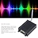 ZJchao Fm Stereo Transmitter, DC12V 0.5W Stereo FM Transmitter Long Range Broadcast Station with 3.5mm Mic Sound Jack for Theaters Homes Libraries