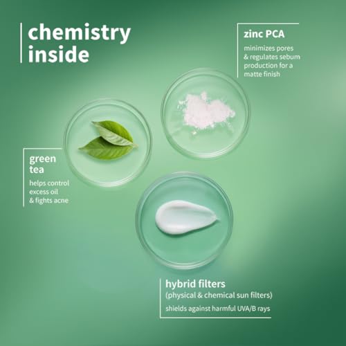 Image of Plum Green Tea & Zinc Super-Matte Gel Sunscreen SPF 50 PA ++++ 30 g | Formulated for Oily, Combination and Acne Prone Skin | Protects & Controls Oil | Lightweight, No White Cast & Non-Sticky