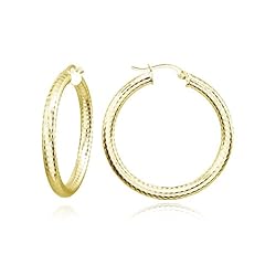 30mm - Yellow Gold Flashed