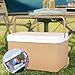 kowaku Insulated Cooler Box Ice Chest Large Capacity, Practical Portable Ice Retention Cooler Hard Coolers for Hiking Camping, 10L