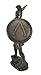Veronese Design Bronzed Spartan Warrior with Sword and Hoplite Shield Statue