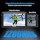 FEELWORLD FW568 PRO 6 Zoll 1200 Nit DSLR Kamera Field Monitor mit F750 Akku 4400mAh Tragetasche, Waveform 3D LUTs Video Peaking Fokusassistent 1920x1080 IPS 4K HDMI Type-C Eingang/Ausgang