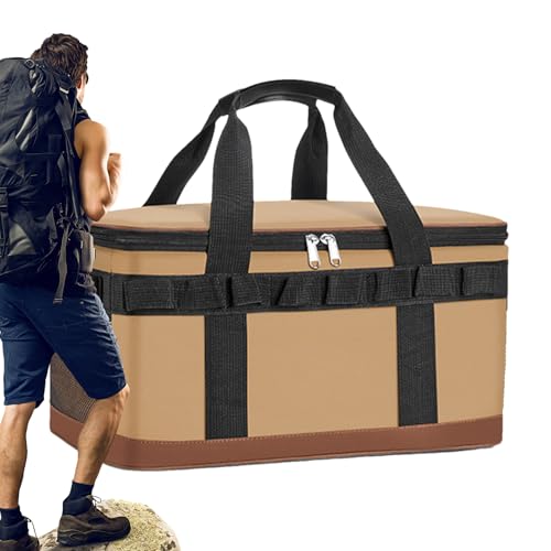 Bolsa térmica para el almuerzo | Bolsa para la compra – Bolsa aislante con cremallera para excursiones a la playa Picnic Golf y actividades al aire libre coche