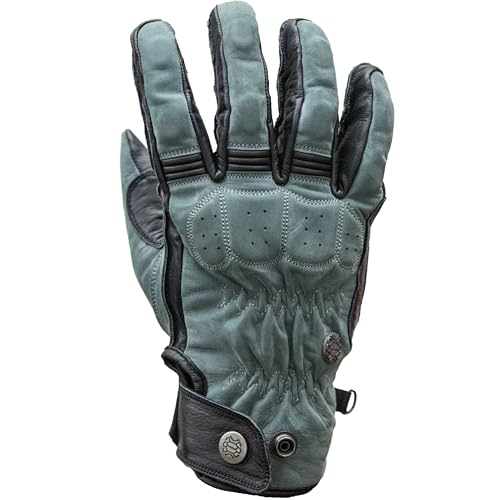 Gants de moto Cross Stitch l'authenticité du cuir véritable au bout des mains