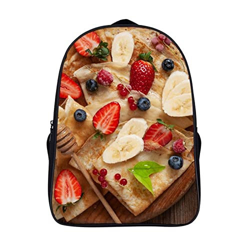 Sac à dos scolaire en crêpe pour adolescents - Mode ado fille et garçon 40x28x16cm