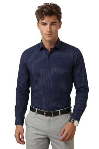 Peter England Men Polycotton Premium Wonder Fabric...