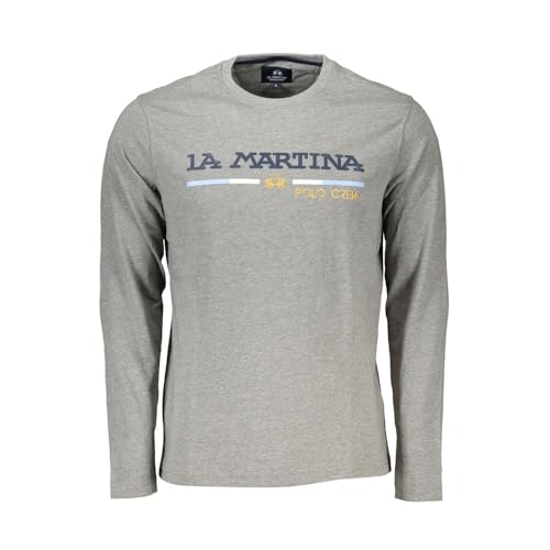 La Martina T-shirt à manches longues pour homme en coton premium chic