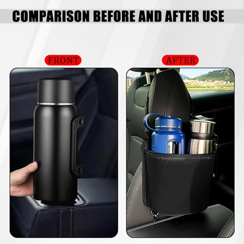 Portavasos Expansor para Lado de Asiento de Auto, Bolsa de Almacenaje miniatura 5