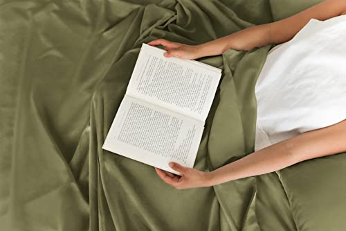 King Size Sheet Set - Breathable & Cooling Sheets - Hotel Luxury Bed Sheets - Extra Soft - Deep Pockets - Easy Fit - 4 Piece Set - Wrinkle Free - Comfy – Sage Green Bed Sheets - Kings Sheets 4 Pc #TOP4