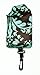 Trendy Shopping Tote Bag - Green Bouquet Pattern (S3)