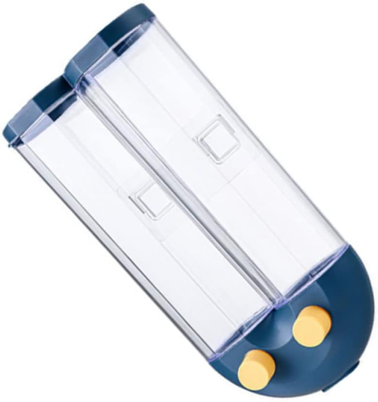Grain Dispenser Wall-mounted Rice Dispenser Kitchen Container Grain Storage Canister Pantry Organization