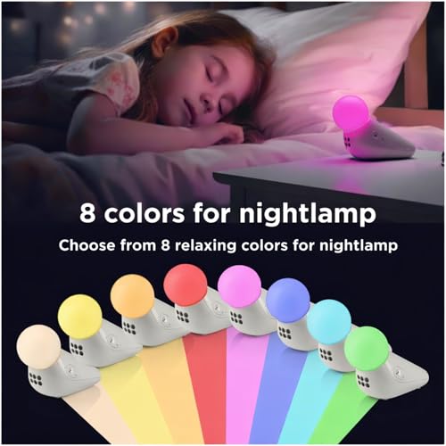Éclairage multicolore doux et volume réglable veilleuse S1 - 4