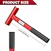 PICURA Door Hinge Adjustment Tool Kit, Long Handle Hinge Gap Adjusting Wrench for .134 Gauge Commercial Door, Heavy Duty Painted Steel Door Hinge Tool with Rubber Grip