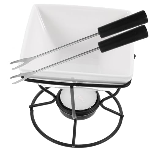 Cabilock Melting Oven Chocolate Hot Pot Fondue Cheese Melt Pot for Butter Cheese Ice Kitchen Baking Tool