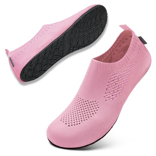 Image of WateLves Womens Barefoot Water Shoes Travel House Slippers for Indoor and Outdoor Aqua Socks for Beach Swim Surf Yoga Dancing Camping Must Haves