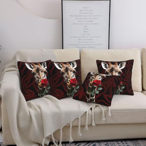 Housses de coussin de qualité supérieure au design rustique chic 50x50cm