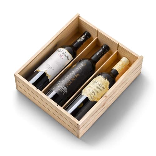 Pata Negra - Estuche de 3 Botellas de Vino x 750 ml - Rioja Reserva, Ribera del Duero Reserva y Jumilla Apasionado Ecológico. (Paquete de 6)