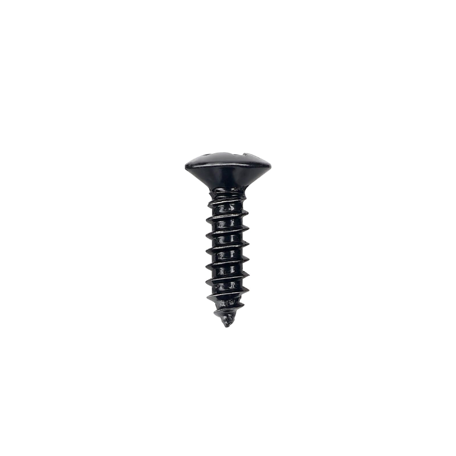 Banworks Electric Guitar Bass Back Plate Screws Set 3mm (1/8") Phillips Oval Head Pick Guards Scratch Plate Mounting Screws Pack of 50 JT/LSD-01 Black - Image 3