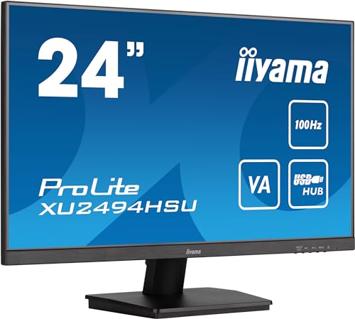 XU2494HSU-B6-23.8", VA, 1920 x 1080/100Hz, 1H1DP - Monitor - Immagine 1