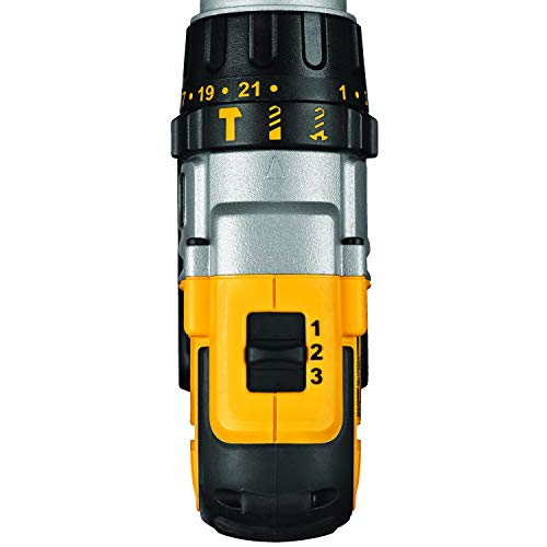 DEWALT Furadeira e Parafusadeira de Impacto de 1/2 Pol. (13mm) a Bateria 20V MAX* 2.000 RPM com Carr