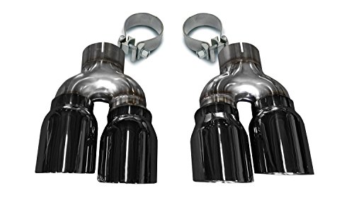 Best Exhaust For Cadillac ATS V: Boost Performance and Sound Quality 2 Twin 4.0 IN Pro-Series Tip Kit | 2016-2019 Cadillac ATS-V ...