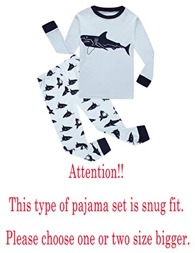 Image of Family Feeling Little Boys Pajamas Sets 100% Cotton Long sleeve Pjs