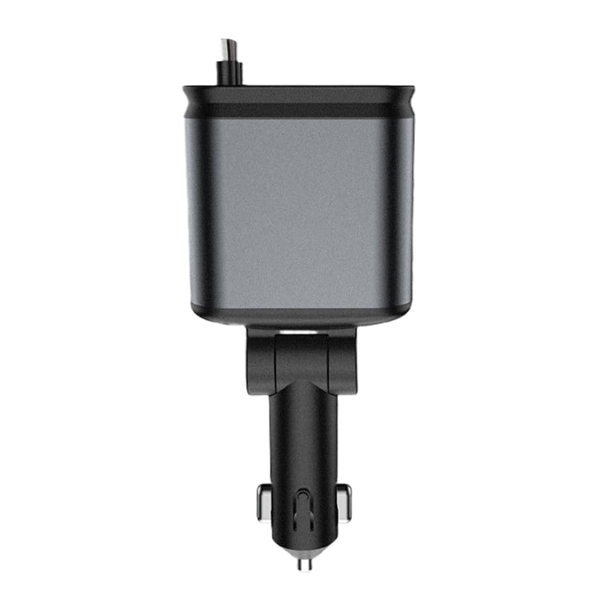 Carga rápida de coche en trayectos diarios con adaptador retráctil e iluminación 7