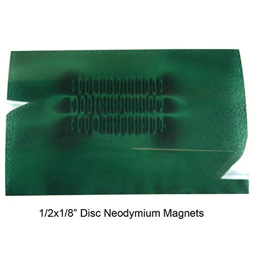 Cms Magnetics - Magnetochromic And Monochromic Magnetic Flux Viewing Film For Revealing Hidden Magnetic Field Patterns In Ceramic And Neodymium Magnets, Stem Education Research Projects In Magnetism #TOP5