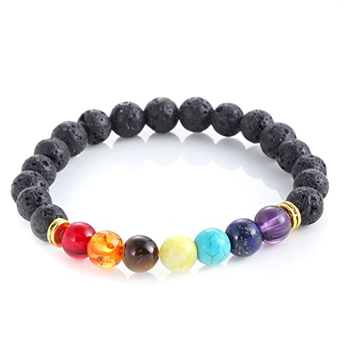 Bracelet agate et perles de lave pour vos moments de sérénité