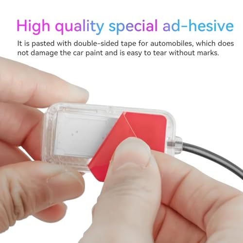 Luz de ambiente de coche LED USB con modo de música y diseño multicolor 5