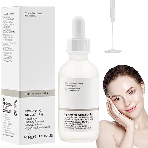Hyaluronic Acid 2%+B5,30ml Face Serum,Dark Spot Remover for Face,Hyaluronic Acid Serum,Brightening Serum,Discoloration Correcting Serum,Dark Spot Corrector,Moisturiser Face,Anti Aging