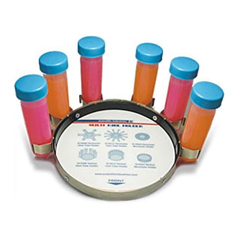 Scientific Industries SI-V506 Vertical Tube Holder for Vortex-Genie 2 and Vortex-Genie Pulse Mixers, Holds Six 50mL Tubes Cover