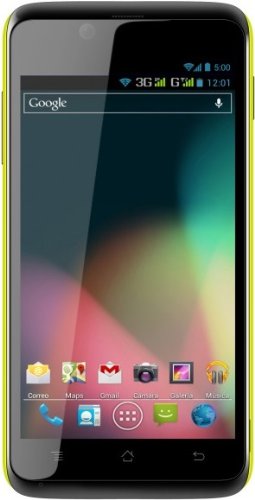 i-Joy Elektra L - Smartphone libre Android (pantalla de 4.7", cámara 8 Mp, 4 GB, Quad-Core 1.2 GHz, 1 GB de RAM, Dual SIM), amarillo