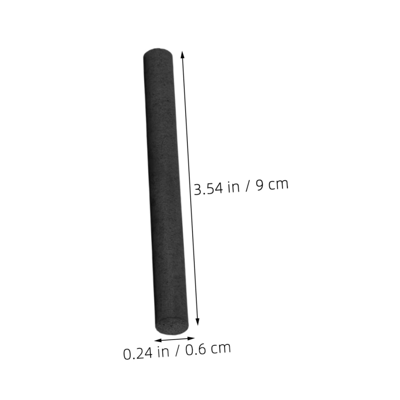 CIYODO Graphite Electrode Carbon Rods 6mm Diameter Set of 8 for Crucible Stirring and Casting