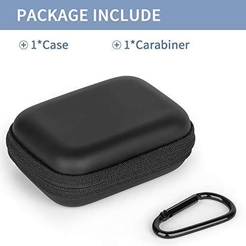 Yinke Tasche Case für Externe Festplatte WD/ Toshiba Canvio Gaming/ Basics/ Flex & Seagate Portable Drive/ Game Drive/One Touch/ Expansion Portable, Hart Reise Tragen Hülle Etui (Black)