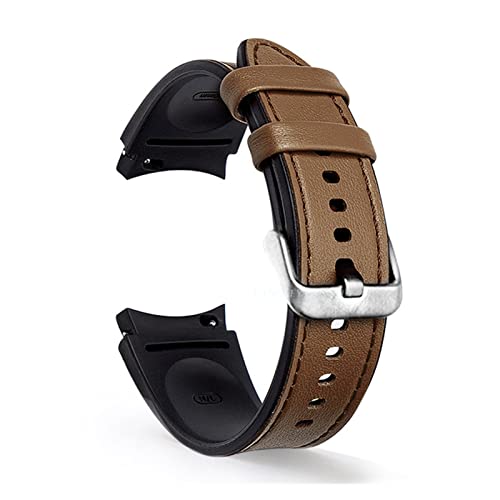 [] YingYou TX̘rv̂߂20mm̎vXgbvtBbg4 40mm 44mmuXbgtBbgTXMNV[r4NVbN42mm 46VR+U[r4oh(Brown-Sliver,For Galaxy Watc