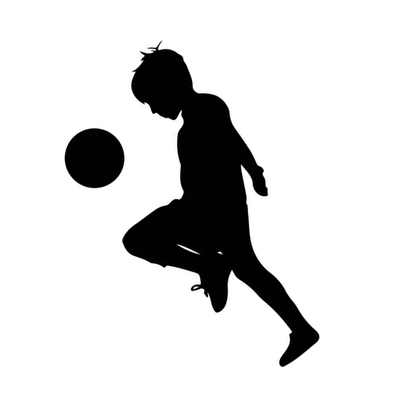 EXCEART 3 Adesivi Murali A Tema Calcio Decalcomanie Per Cameretta Dei Decorazioni In Vinile Per Sport Adesivi Per Esercizi Di Gioco Per Neri