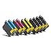 Produktbild 10er Set Druckerpatronen kompatibel zu EPSON 603 XL (4X BK & je 2X C/M/Y) passend für Epson Expression Home XP2100 XP-2105 XP-3100 XP-3105 XP-4100 XP-4105 | Workforce 2810DWF 2830DWF 2835DWF 2850DWF