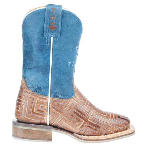 Tin Haul Little Kids Maze Bull Rider Sole Blue 8 In Top Boot4