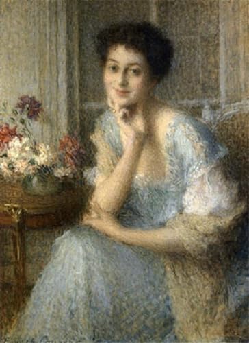 Lienzo de Ritratto De Femme de Ernest Laurent para decorar tu salón, 60x90cm