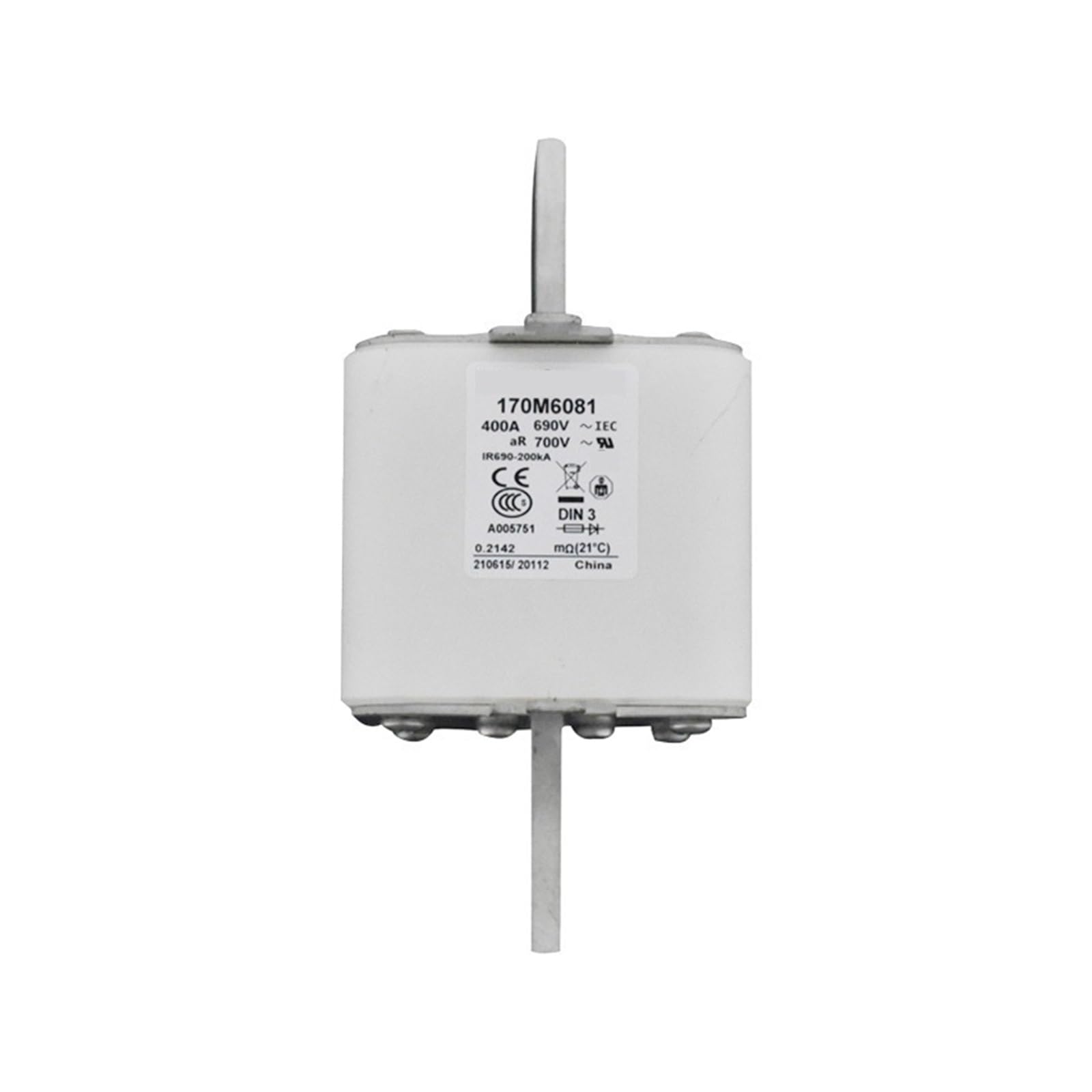 170M6081 Fusible rápido CC componente especializado de alta gama