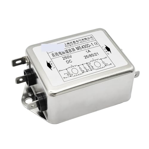 Filtro de fuente de alimentación monofásico 220V ME430D doble sección antiinterferencias 24V