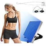 Bräunungslicht Solarium Portable Tanning Lamp für Home Gesichtsbräunung Tageslicht für Gesicht und Körper für zu Hause with Adjustable Stand and Hanging Hooks (aa)