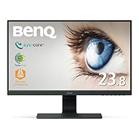 BenQ GW2480 アイケアモニター (23.8インチ/フルHD/IPS/輝度自動調整(B.I.)搭載/ウルトラスリムベゼル/DisplayPort,HDMI,VGA端子)