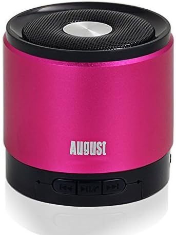 August MS425 Portable Bluetooth Wireless Speaker with Microphone