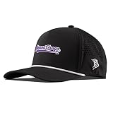 Branded Bills Officially Licensed x TCU Horned Frogs Black 5-Panel TCU Horned Frogs Scripts PVC