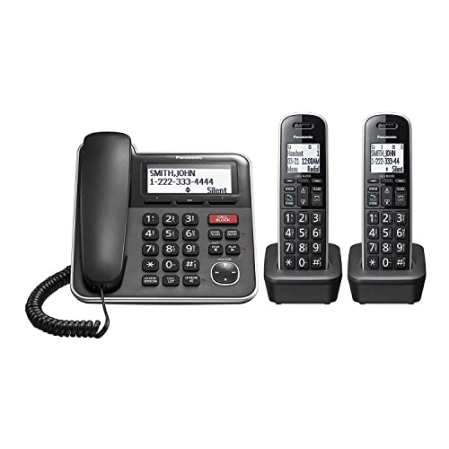 Panasonic KX-TGB852B Expandable Corded/Cordless Phone System thumb #1